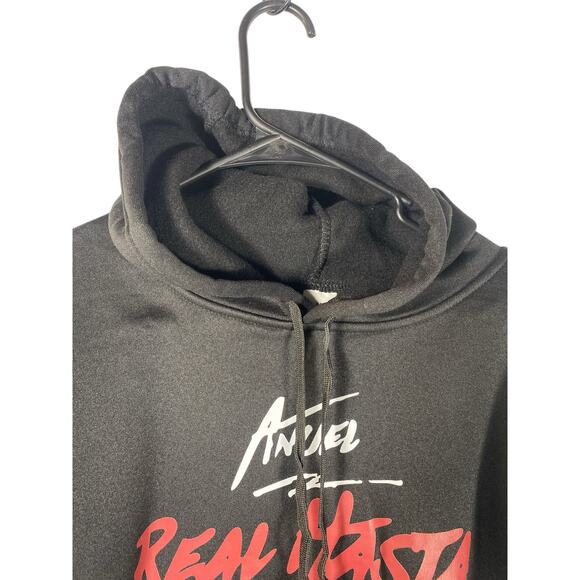Anuel aa Real Hasta La Muerte Anuel Hoodie unisex Black Size Medium - Picture 6 of 8